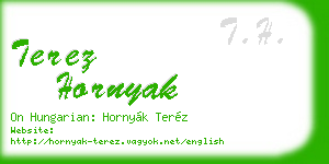 terez hornyak business card